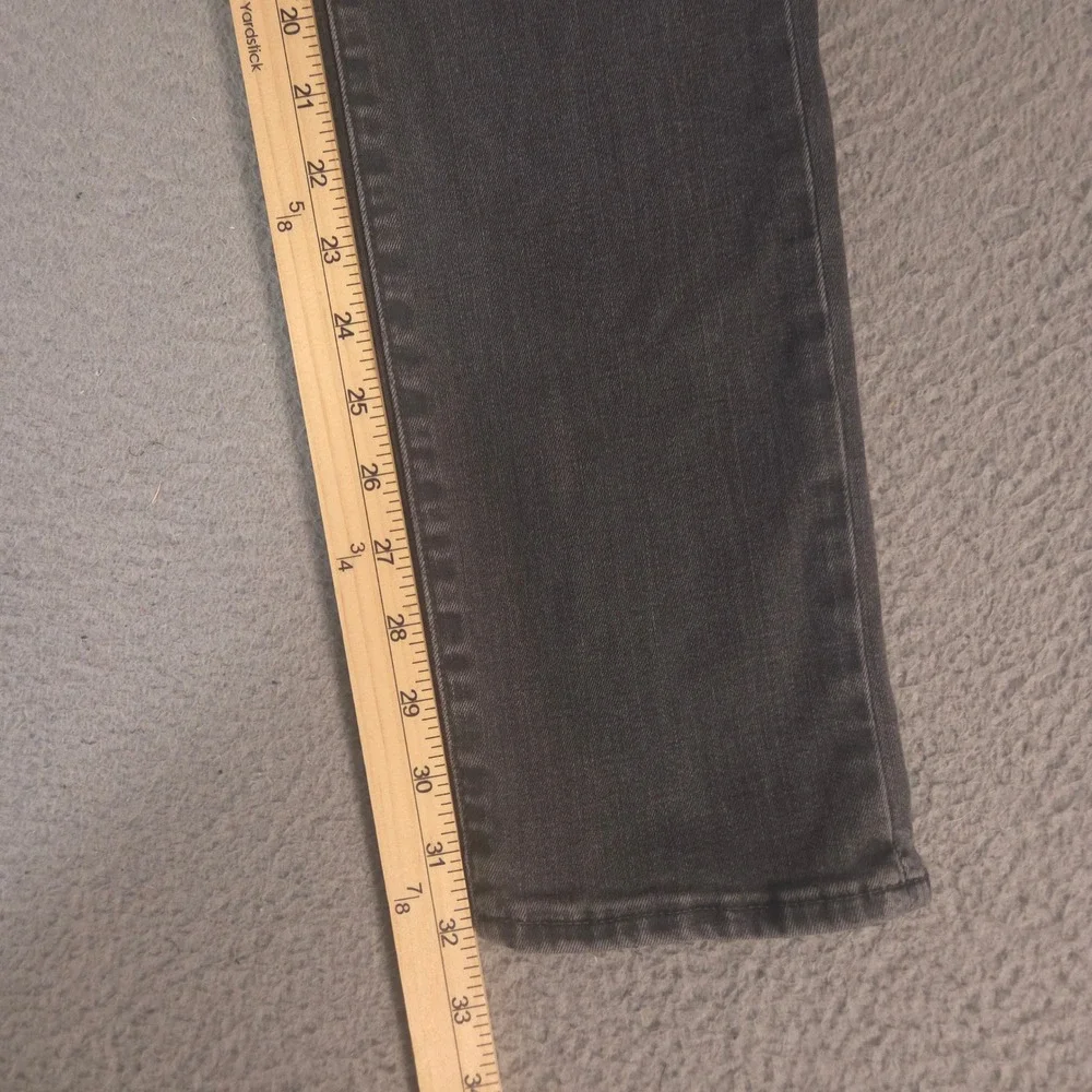 Express Jeans Mens 32x34 Gray Skinny Hyper Stretch Denim Slim Leg Pants Preppy